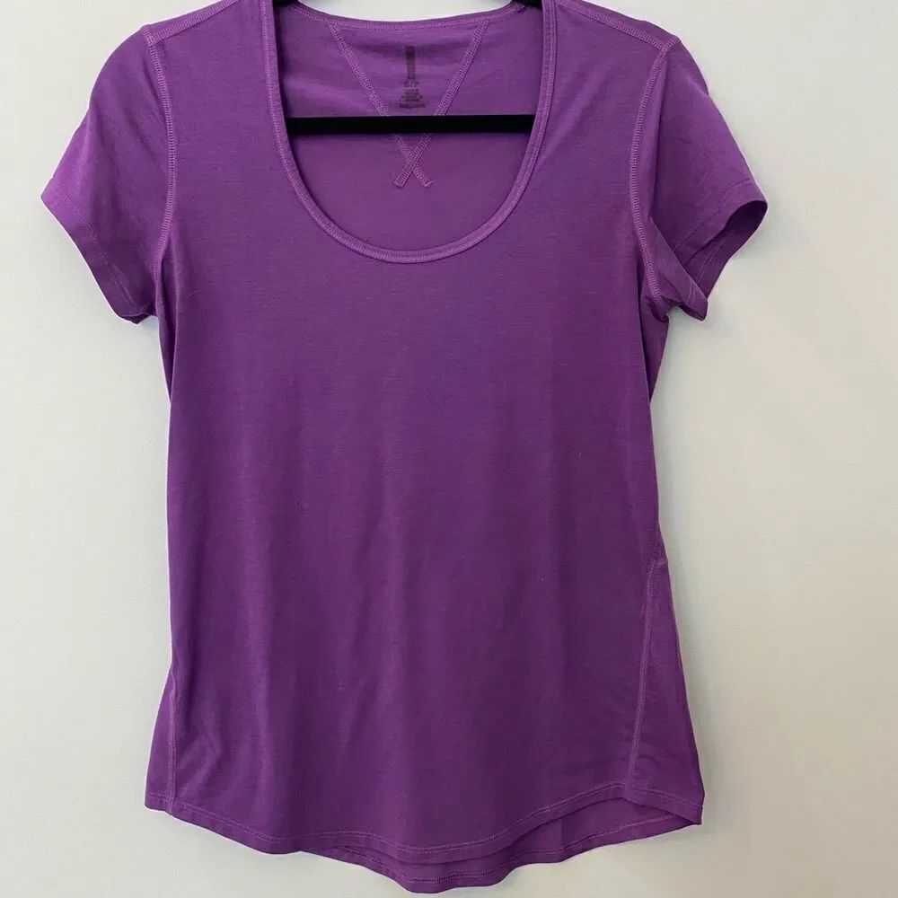Lucy Purple Activewear Shirts Women Size S